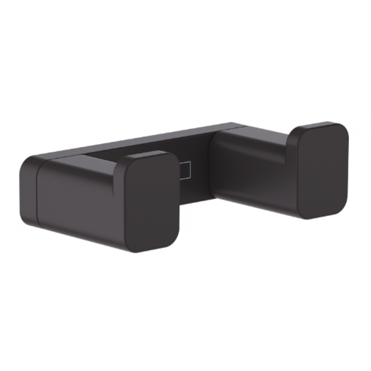 Hansgrohe AddStoris 黑色雙毛巾掛鈎